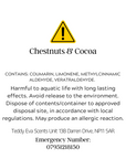 Chestnuts & Cocoa — CLP safety label