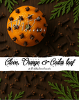 Clove, Orange & Cedar Leaf