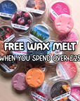 Free Wax Melt | when you spend over £25