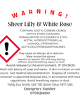 Sheer Lilly & White Rose