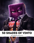 Limited Edition Teddy Pot: 50 Shades of Vimto