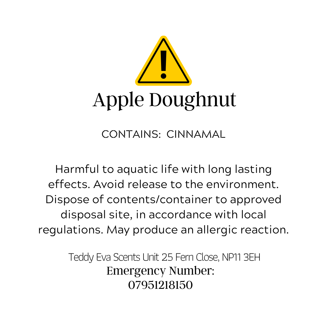 Apple Doughnut CLP wax melt sample