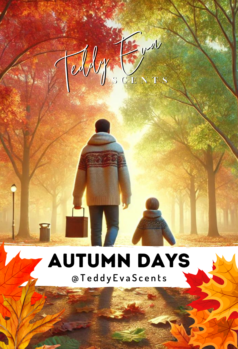 Do you like the idea of tucking yourself up on a cold "Autumn Day" as warming scents fill your home? Well, that's hopefully what Autumn Days will bring. If not, then I'm super sorry about that one.