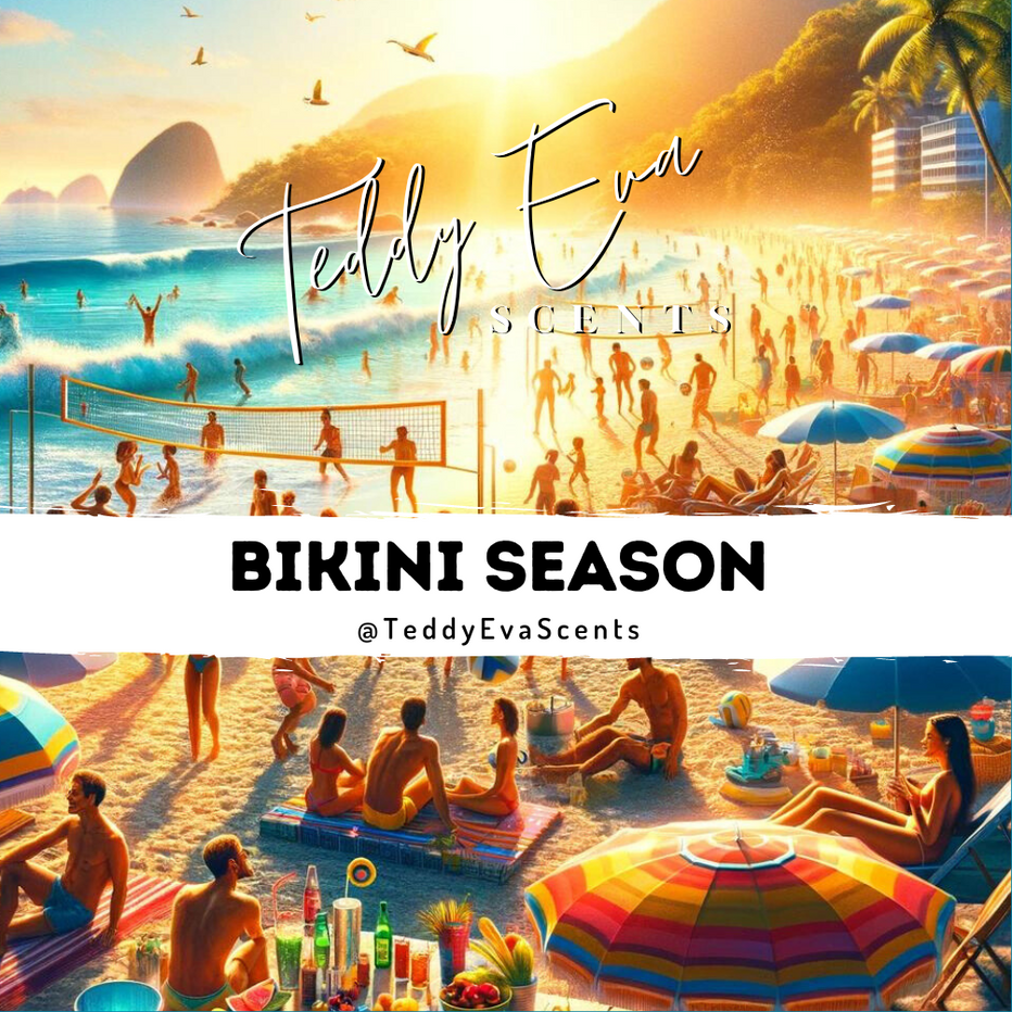 Bikini Season Sol de Janeiro Inspired Wax Melt Cheirosa 48 Teddy Eva Scents
