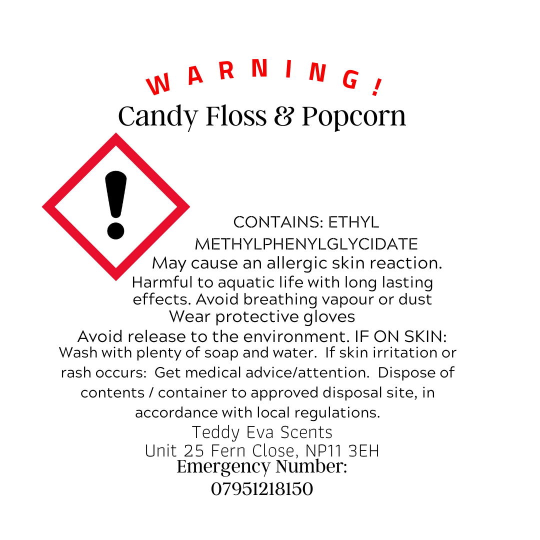 Candy Floss & Popcorn Teddy Pot Details CLP