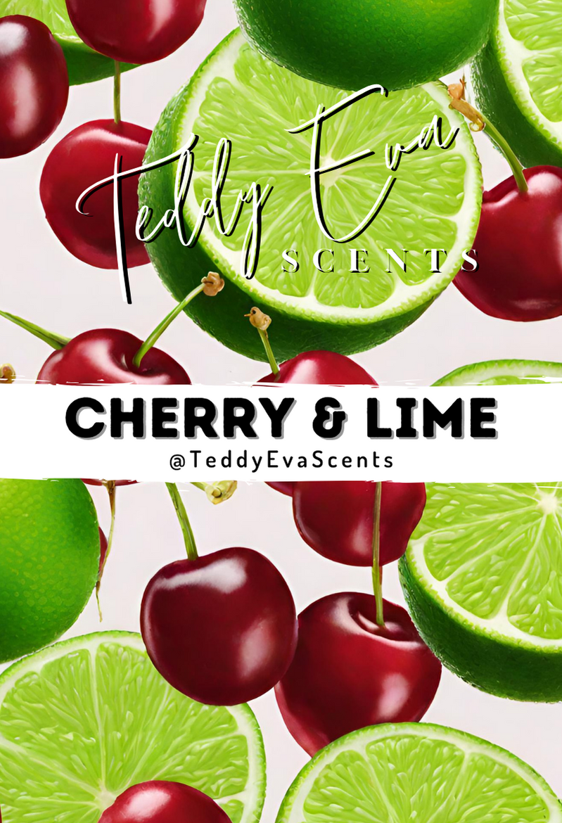 Cherry & Lime Teddy Clamshell