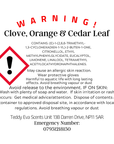 Clove, Orange & Cedar Leaf