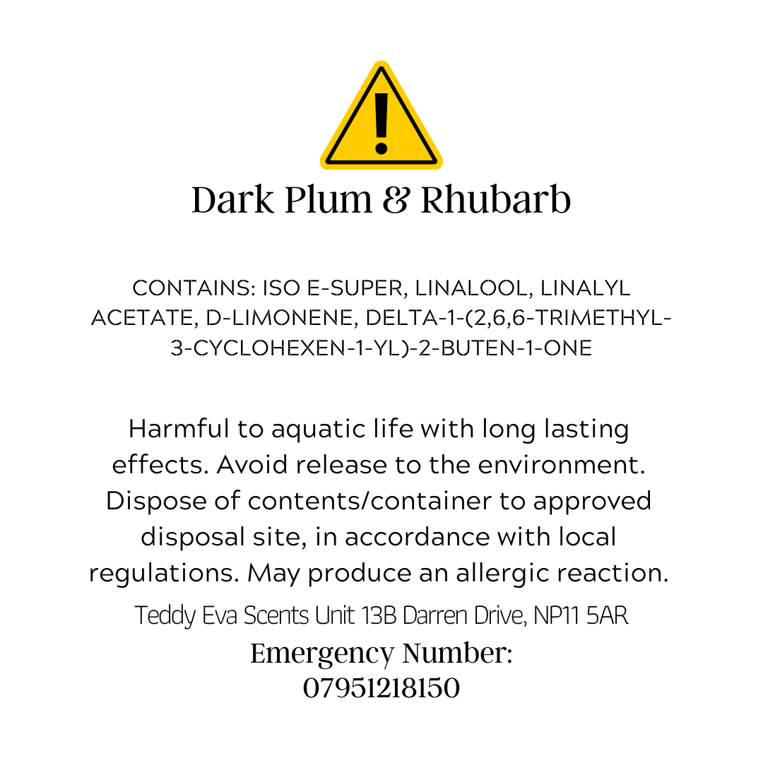 Dark Plum &amp; Rhubarb