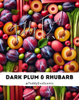 Dark Plum & Rhubarb