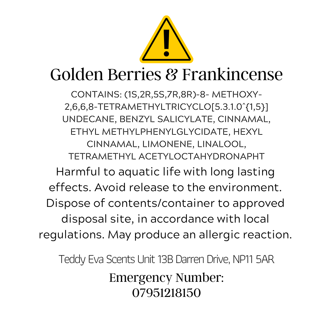Golden Berries &amp; Frankincense
