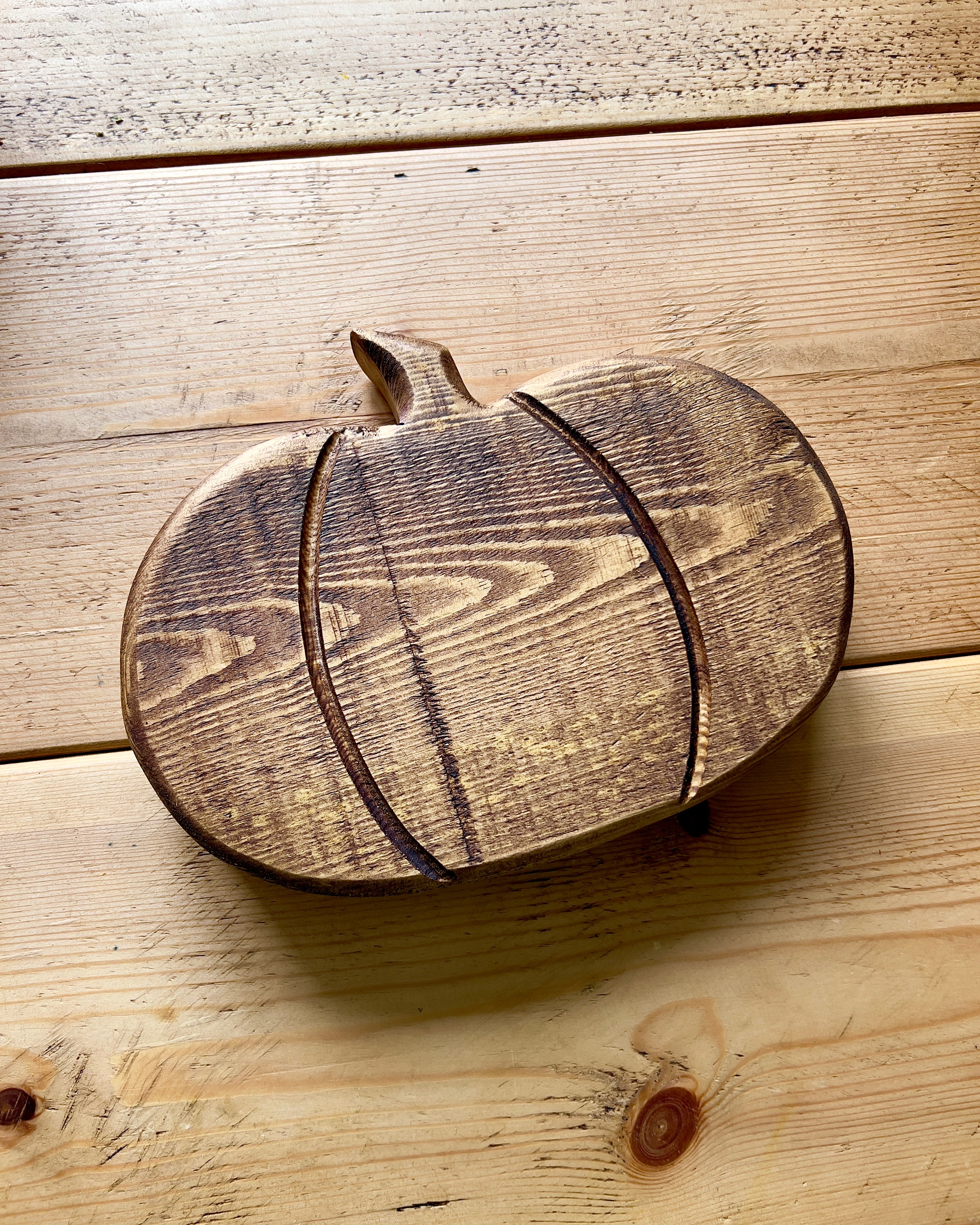 Wooden Pumpkin - Dark Oak