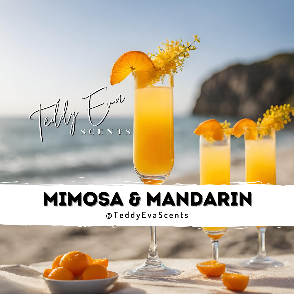 Mimosa & Mandarin cocktail wax melt