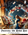 Painting the Roses Red - Alice in Wonderland inspired wax melt for World Book Day