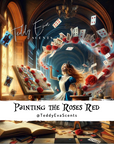 "Step into Wonderland with our 'Painting the Roses Red' wax melt, inspired by Alice in Wonderland. This enchanting blend of Rose Velvet & Precious Oud captures the magical moment of painting the roses red. Perfect for fans of whimsical tales and luxurious fragrances.