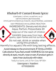 Rhubarb & Custard 150ml Room Spray