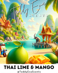 Our Thai Lime &amp; Mango wax melt is your very own personal tropical spa. It's an exotic concoction that feels like sipping on the ultimate tropical cocktail under the shade of a palm tree. With notes of Indian lemongrass and succulent mangoes, this fragrance is a zesty, fresh, and a fruity celebration.