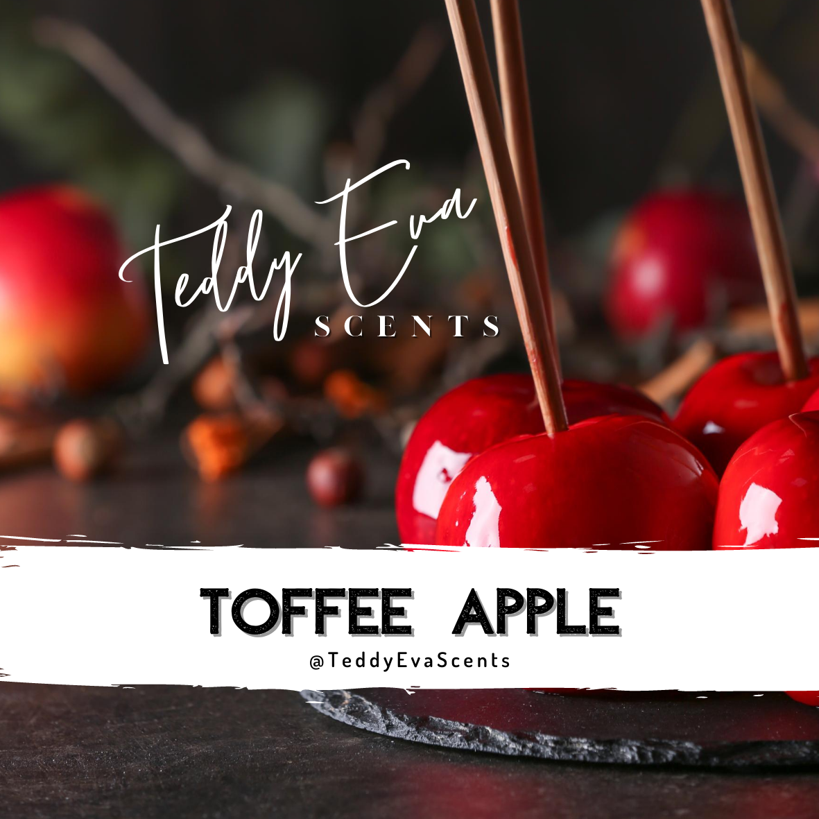 Toffee Apple Teddy Pot