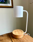 White Cylinder Candle Warmer