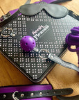 Secret Bondage Kit Black And Purple Collection