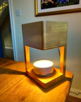 Wooden Cube Candle Warmer