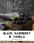 Black Raspberry & Vanilla Teddy Clamshell