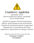 Cranberry Appletini