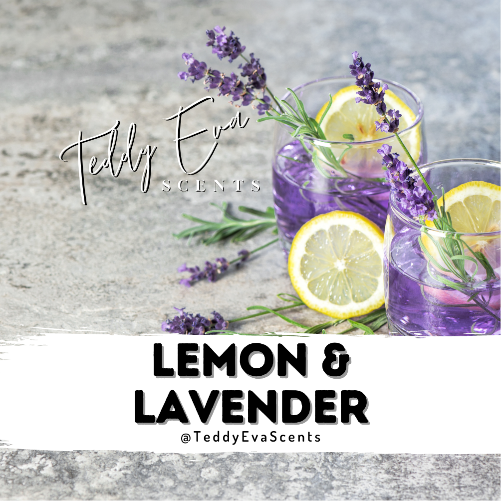 Lemon and Lavender Teddy Pot