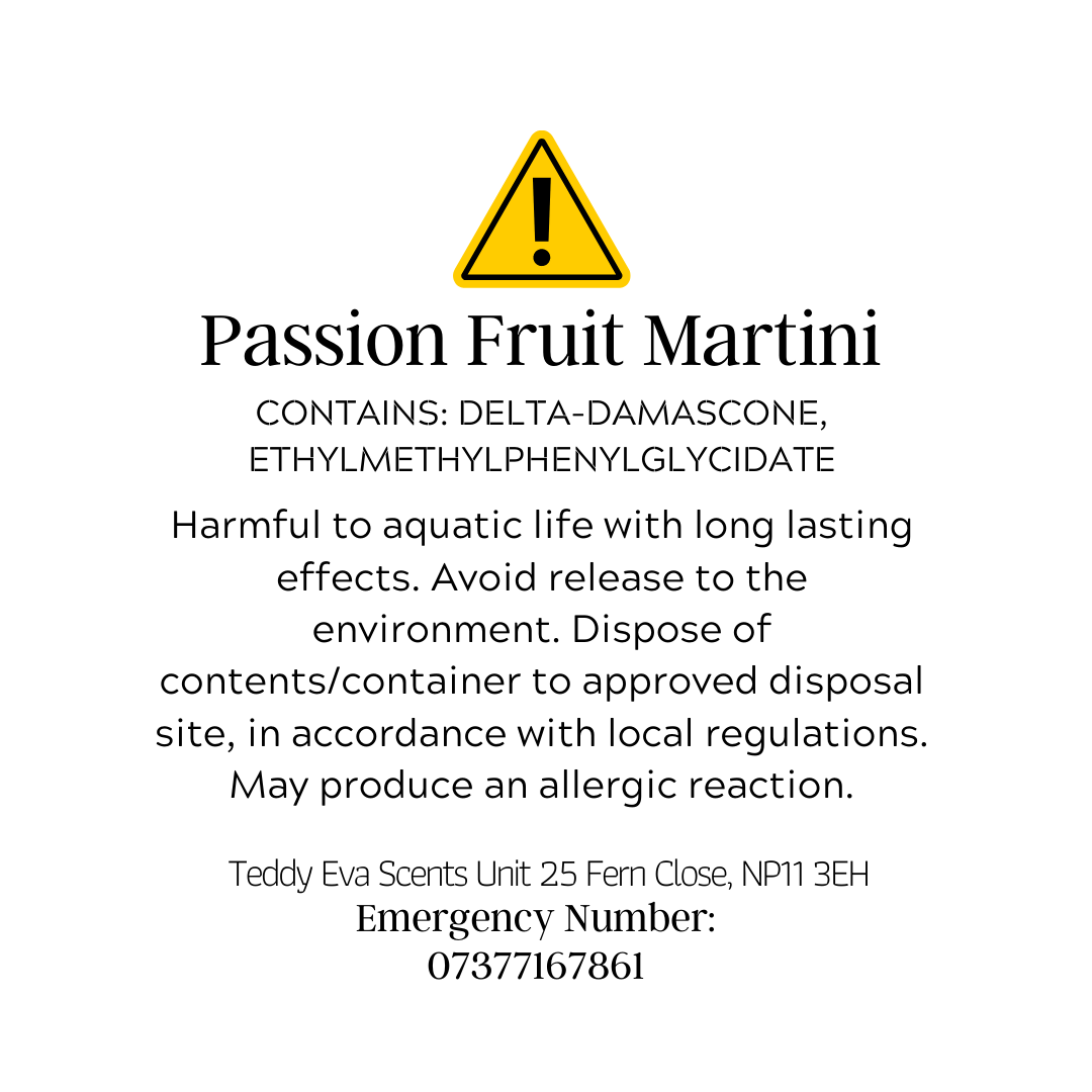 Passion Fruit Martini Teddy Pot