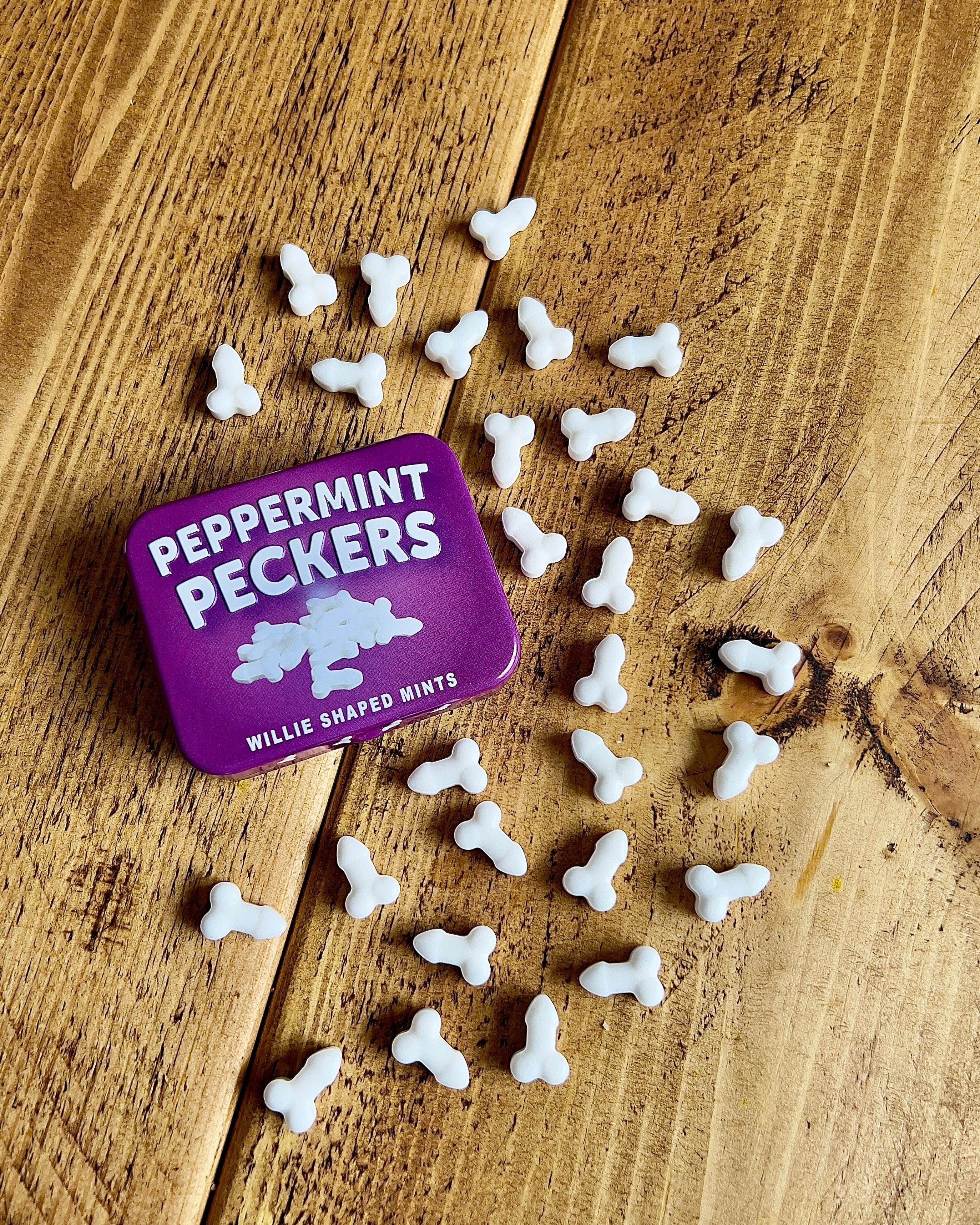peppermint peckers - novelty adult mints